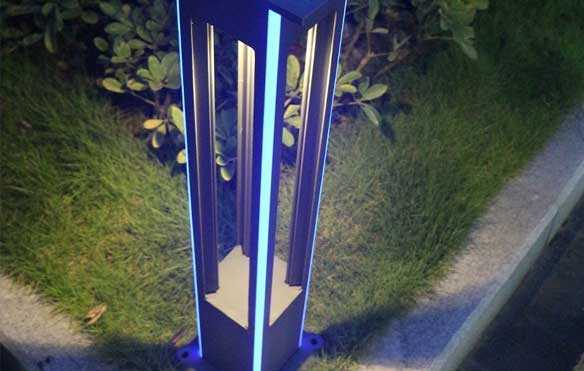 Blue Solar Garden Lights