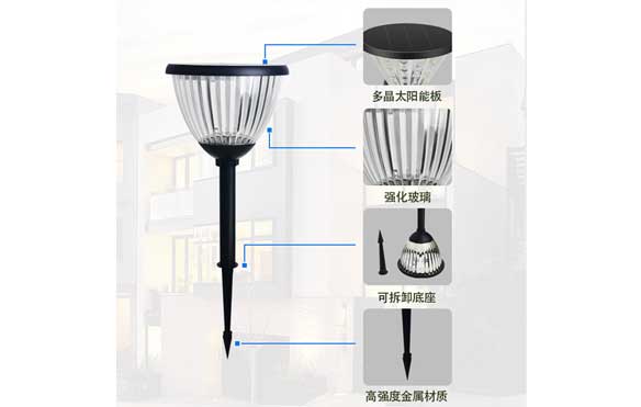 Solar Flame Garden Lights