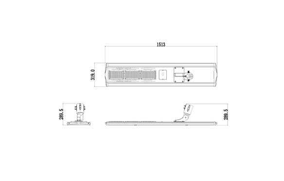 Solar Led Street Light 80W